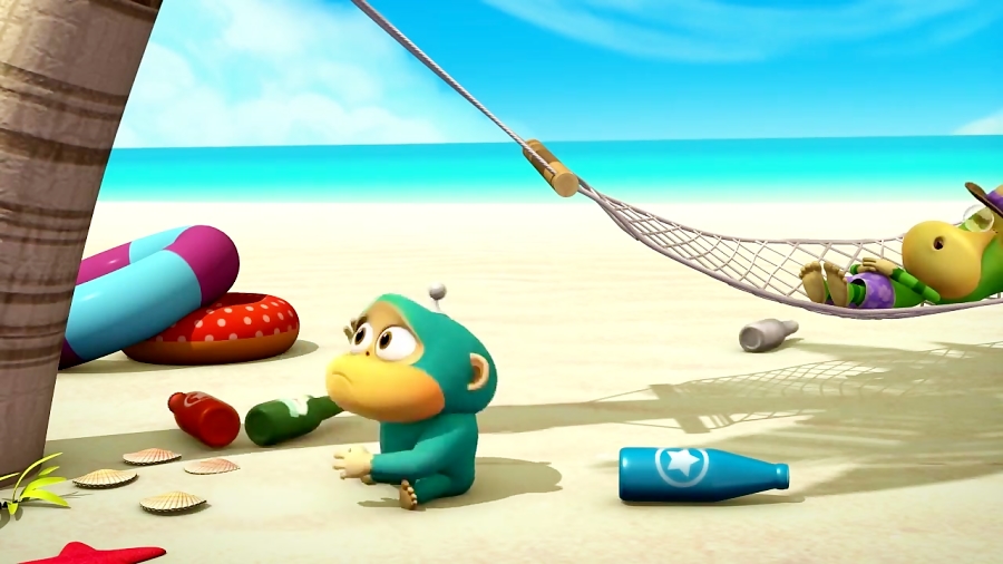 انیمیشن میمون های بیگانه Alien Monkes - قسمت 27